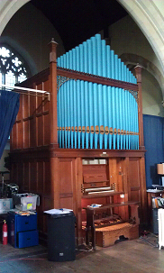 St Phillips Weston Mill Organ